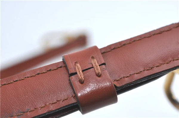 Authentic Louis Vuitton Epi Monceau 2Way Shoulder Hand Bag Brown M52123 LV J0385