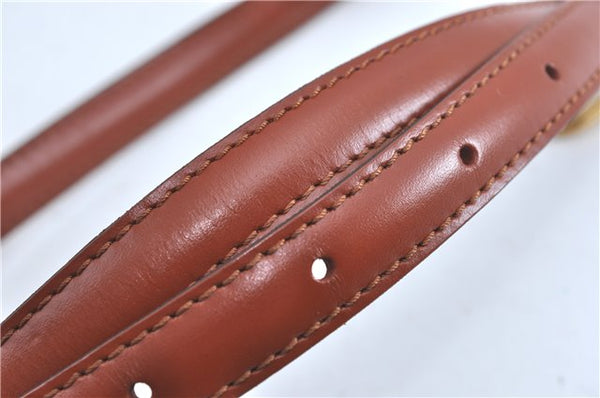 Authentic Louis Vuitton Epi Monceau 2Way Shoulder Hand Bag Brown M52123 LV J0385