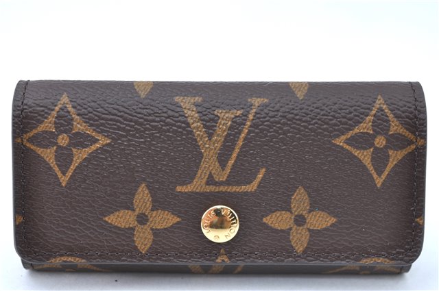 Louis Vuitton Monogram Multicles 4 Four Hooks Key Case Pimon M60706 Box LV J0401