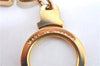 Authentic Louis Vuitton Charm Key Chain Anokre Gold M62694 LV J0402