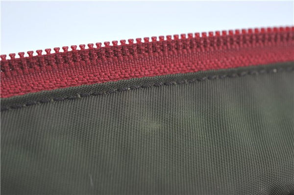 Authentic GUCCI Shoulder Tote Bag GG Canvas Leather 131231 Beige Red J0418