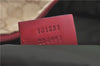 Authentic GUCCI Shoulder Tote Bag GG Canvas Leather 131231 Beige Red J0418