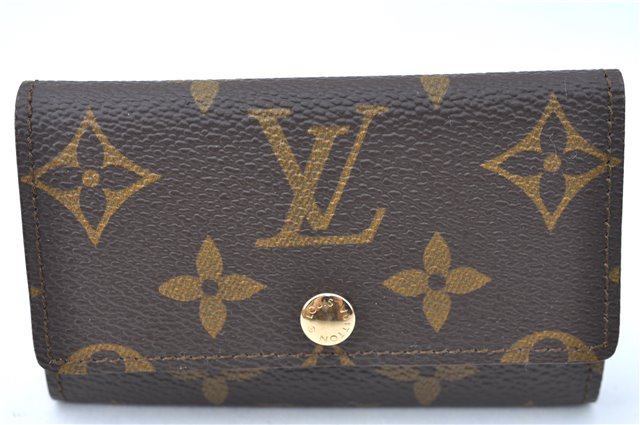 Authentic Louis Vuitton Monogram Multicles 6 Six Hooks Key Case M62630 Box J0429