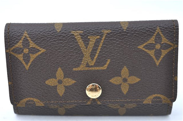 Authentic Louis Vuitton Monogram Multicles 6 Six Hooks Key Case M62630 Box J0429