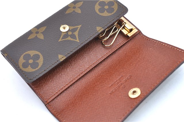 Authentic Louis Vuitton Monogram Multicles 6 Six Hooks Key Case M62630 Box J0429