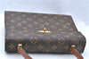 Authentic Louis Vuitton Monogram Malesherbes Hand Bag M51379 LV J0435