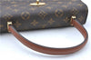 Authentic Louis Vuitton Monogram Malesherbes Hand Bag M51379 LV J0435