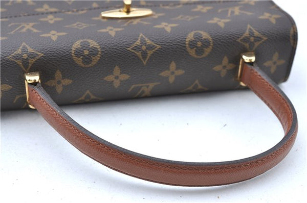 Authentic Louis Vuitton Monogram Malesherbes Hand Bag M51379 LV J0435