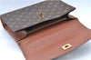 Authentic Louis Vuitton Monogram Malesherbes Hand Bag M51379 LV J0435