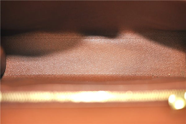 Authentic Louis Vuitton Monogram Malesherbes Hand Bag M51379 LV J0435