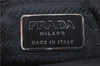 Authentic PRADA Nylon Leather Shoulder Hand Bag Purse Purple J0442