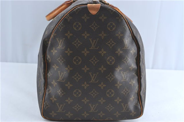 Authentic Louis Vuitton Monogram Keepall 55 Travel Boston Bag M41424 LV J0444