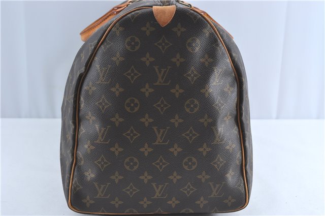 Authentic Louis Vuitton Monogram Keepall 55 Travel Boston Bag M41424 LV J0444