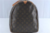 Authentic Louis Vuitton Monogram Keepall 55 Travel Boston Bag M41424 LV J0444