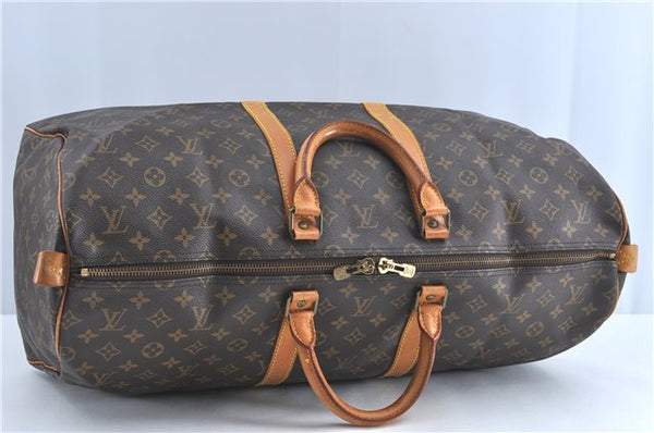 Authentic Louis Vuitton Monogram Keepall 55 Travel Boston Bag M41424 LV J0444