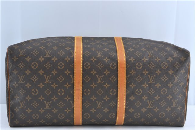 Authentic Louis Vuitton Monogram Keepall 55 Travel Boston Bag M41424 LV J0444
