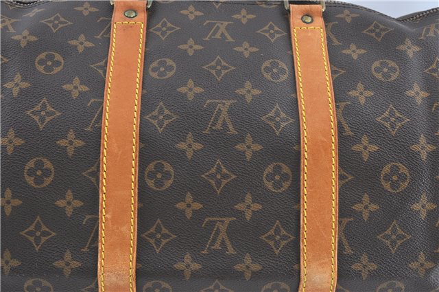 Authentic Louis Vuitton Monogram Keepall 55 Travel Boston Bag M41424 LV J0444