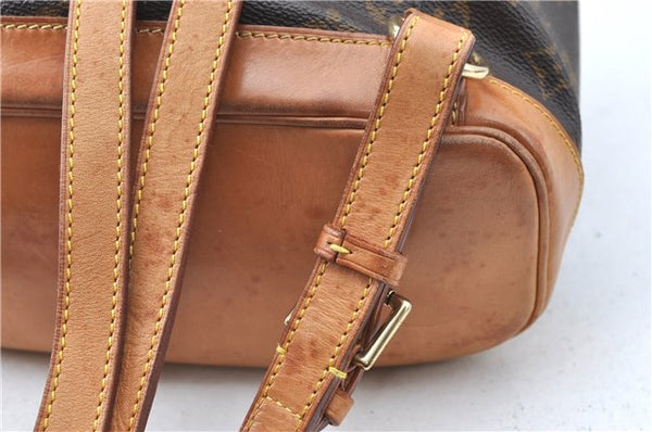 Authentic Louis Vuitton Monogram Montsouris MM Backpack M51136 LV J0452