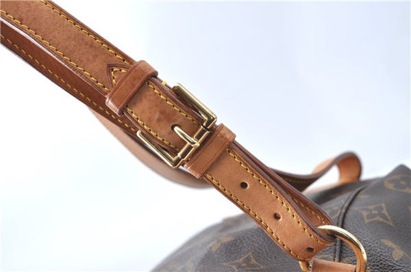 Authentic Louis Vuitton Monogram Montsouris MM Backpack M51136 LV J0452