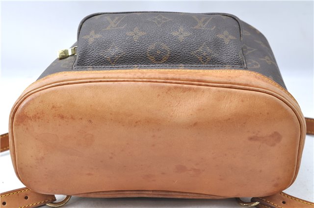 Authentic Louis Vuitton Monogram Montsouris MM Backpack M51136 LV J0452