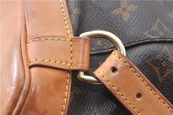 Authentic Louis Vuitton Monogram Montsouris MM Backpack M51136 LV J0452