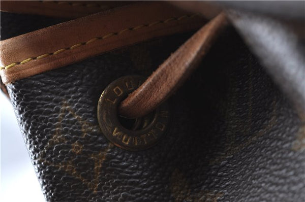 Authentic Louis Vuitton Monogram Montsouris MM Backpack M51136 LV J0452