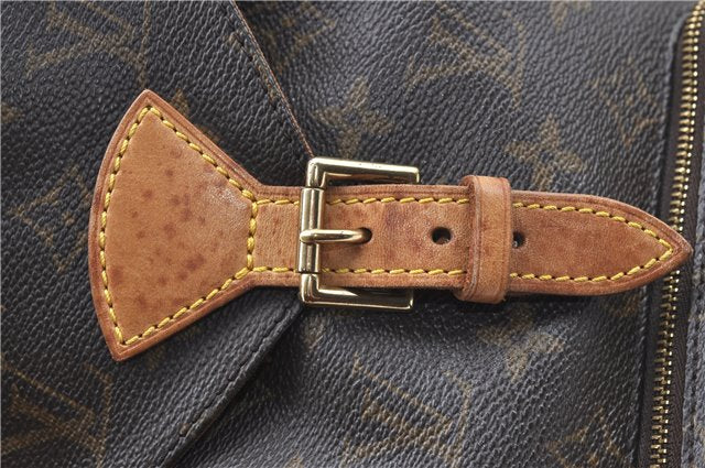 Authentic Louis Vuitton Monogram Montsouris MM Backpack M51136 LV J0452
