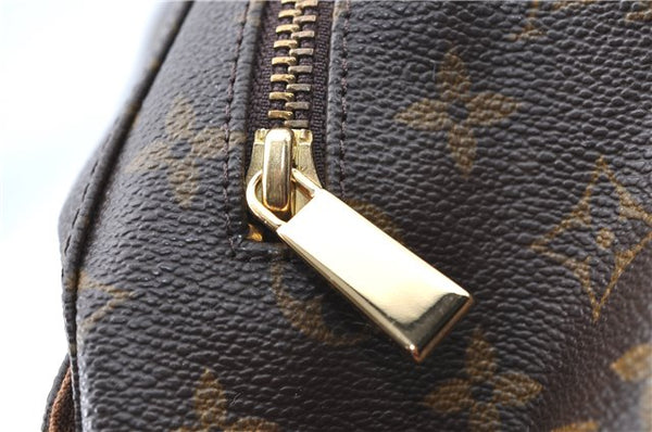 Authentic Louis Vuitton Monogram Montsouris MM Backpack M51136 LV J0452