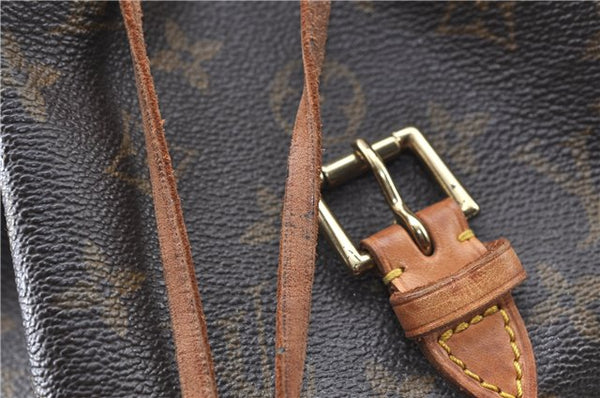 Authentic Louis Vuitton Monogram Montsouris MM Backpack M51136 LV J0452