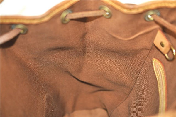 Authentic Louis Vuitton Monogram Montsouris MM Backpack M51136 LV J0452