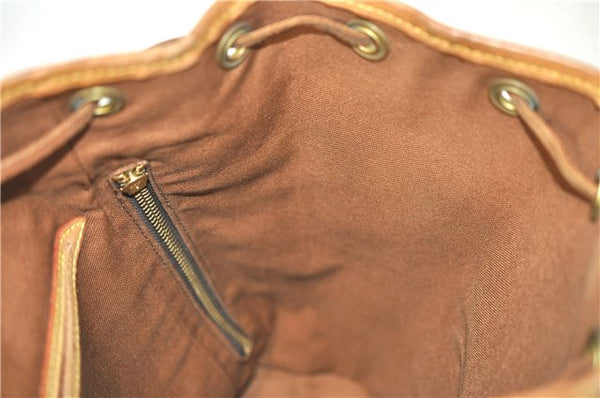 Authentic Louis Vuitton Monogram Montsouris MM Backpack M51136 LV J0452