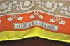 Authentic HERMES Carre 90 Scarf "BRINS DOR" Silk Light Yellow Box J0455