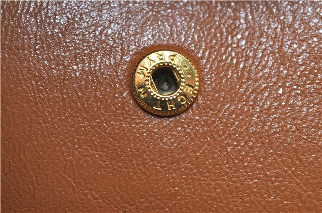 Authentic GUCCI Shoulder Hand Bag Purse Leather Brown J0458