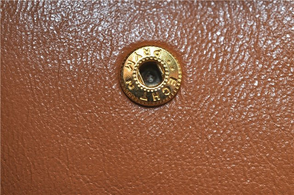 Authentic GUCCI Shoulder Hand Bag Purse Leather Brown J0458