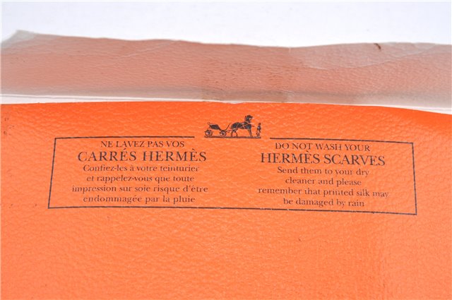 Authentic HERMES Carre 90 Scarf Buddhist statue Motif Silk Navy Blue PB J0463