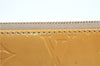 Authentic Louis Vuitton Vernis Lexington Hand Bag Pouch Yellow M91010 LV J0466