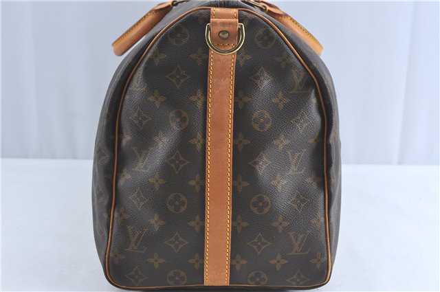 Auth Louis Vuitton Monogram Keepall Bandouliere 50 Boston Bag M41416 LV J0467