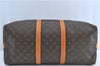 Auth Louis Vuitton Monogram Keepall Bandouliere 50 Boston Bag M41416 LV J0467