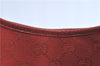 Authentic GUCCI Shoulder Tote Bag GG Canvas Leather 113016 Red J0480