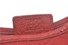 Authentic GUCCI Shoulder Tote Bag GG Canvas Leather 113016 Red J0480