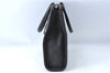 Authentic GUCCI Jackie Hand Tote Bag Purse GG Canvas Leather 0021065 Black J0481