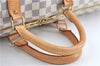 Auth Louis Vuitton Damier Azur Keepall Bandouliere 55 Boston Bag N41429 LV J0485