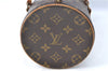 Authentic Louis Vuitton Monogram Papillon 28 Hand Bag LV J0488