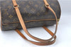 Authentic Louis Vuitton Monogram Papillon 28 Hand Bag LV J0488
