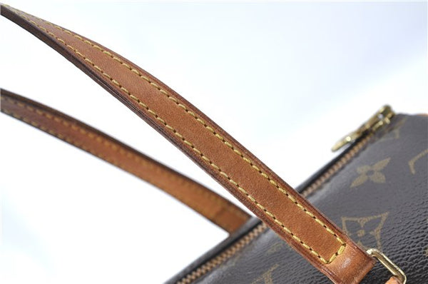 Authentic Louis Vuitton Monogram Papillon 28 Hand Bag LV J0488