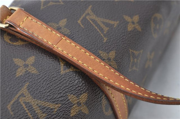 Authentic Louis Vuitton Monogram Papillon 28 Hand Bag LV J0488