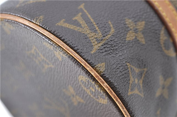 Authentic Louis Vuitton Monogram Papillon 28 Hand Bag LV J0488