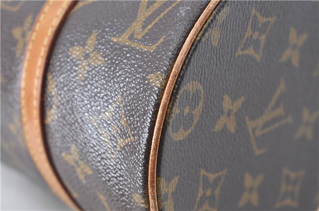 Authentic Louis Vuitton Monogram Papillon 28 Hand Bag LV J0488