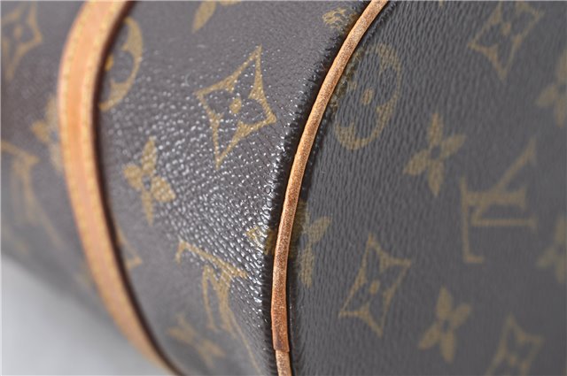 Authentic Louis Vuitton Monogram Papillon 28 Hand Bag LV J0488