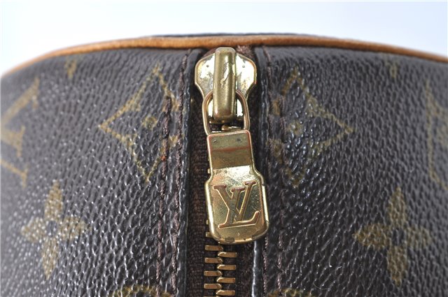 Authentic Louis Vuitton Monogram Papillon 28 Hand Bag LV J0488